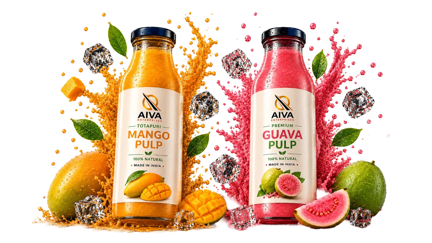 Premium Fruit Pulp Bottles